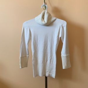 White Turtleneck